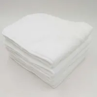 Absorbent reusable children cloth diaper insert,  4 layers microfiber fabric washable urine pads,size 17*41cm, 2pcs 2