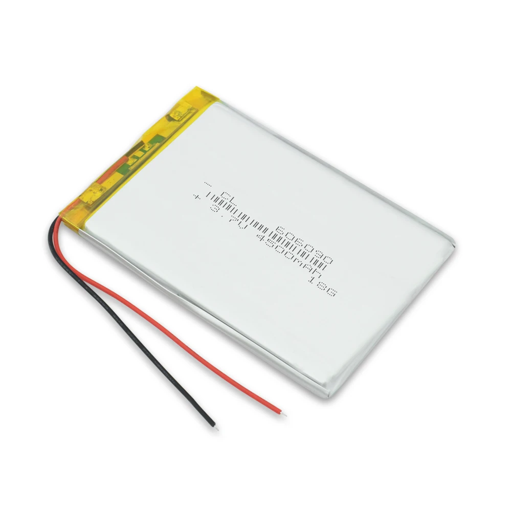 Замена литий-полимерный 3,7 V 4500mAh Li-Po аккумулятор 606090 батареи для MP5 планшетных ПК DVD gps MID