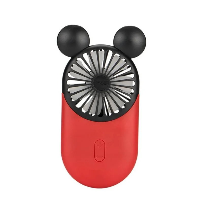 

New Arrival Mini Cute Fan Ventilator Handheld USB Fan Air Cooler Rechargeable With Lamp Light Portable Cooler Fan For Outdoor