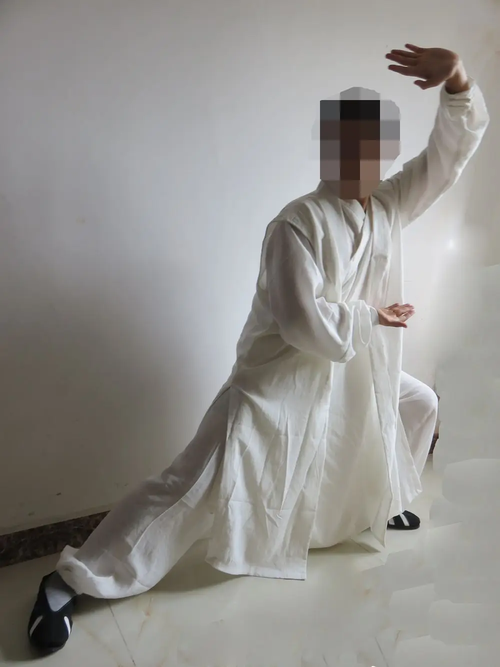 17 цветов льняные костюмы унисекс Wudang taoism tai chi даосский халат кунг-фу форма для