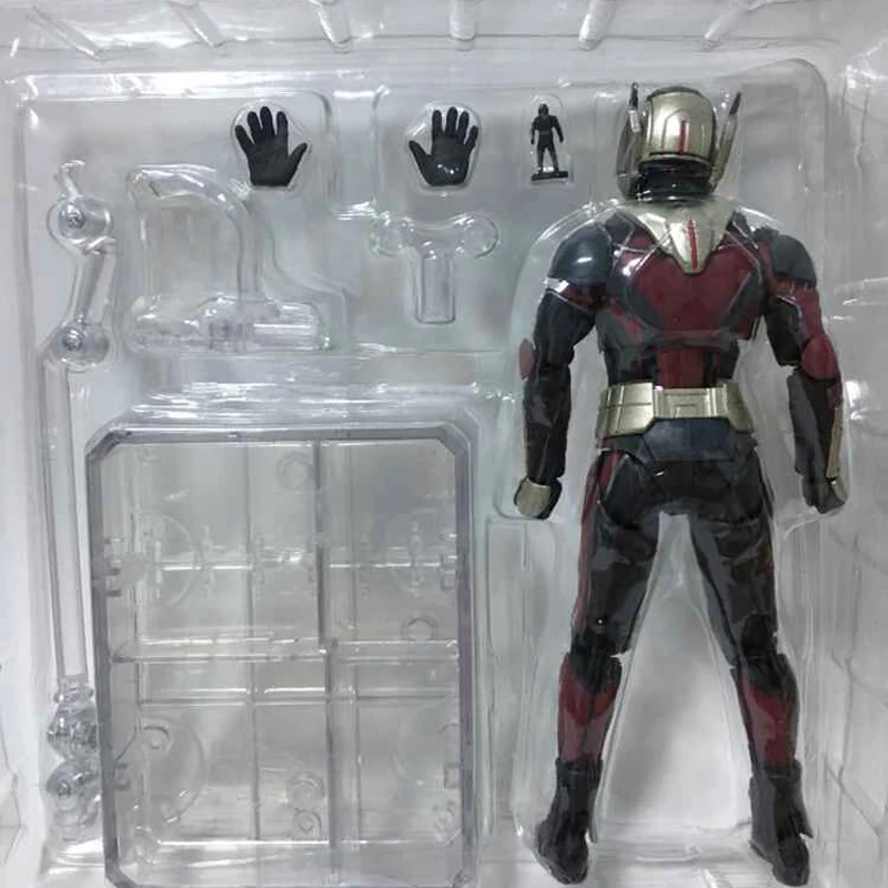 Captain America Civil War Ant Man Black Panther PVC Action Figure Model Doll Birthday Gift For Kids (8)