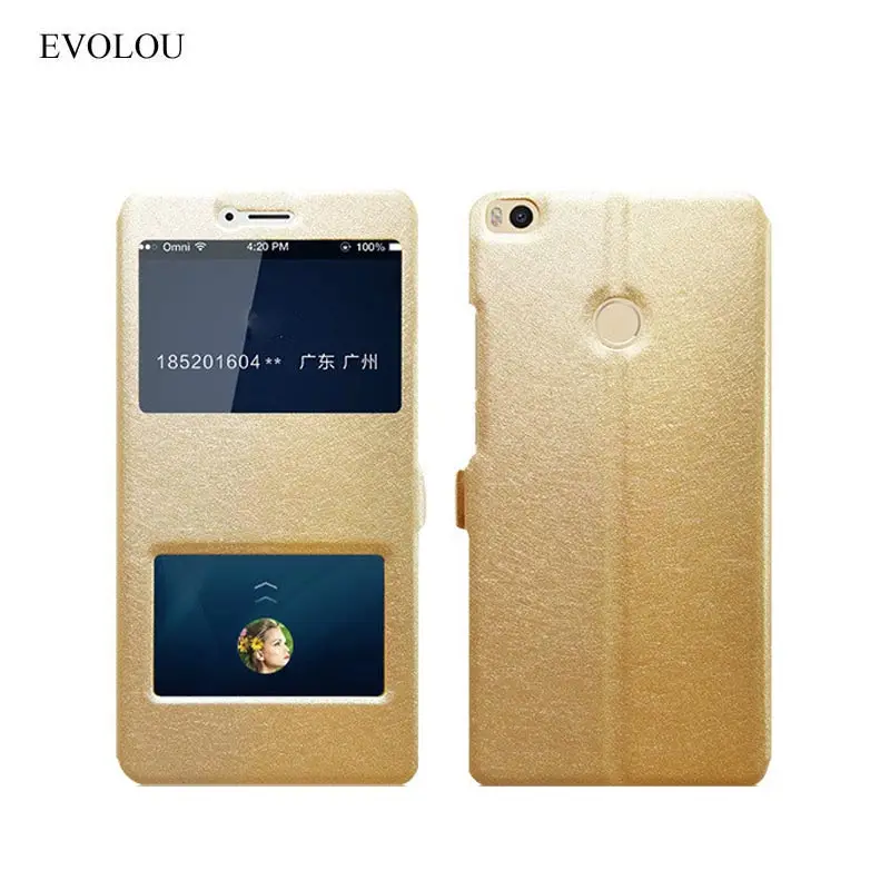 

Flip Cover for Xiaomi Redmi Note 5A Pro Case EVOLOU Original View Window Leather Case for Redmi Note 5a 5.5'' Phone Bags & Cases