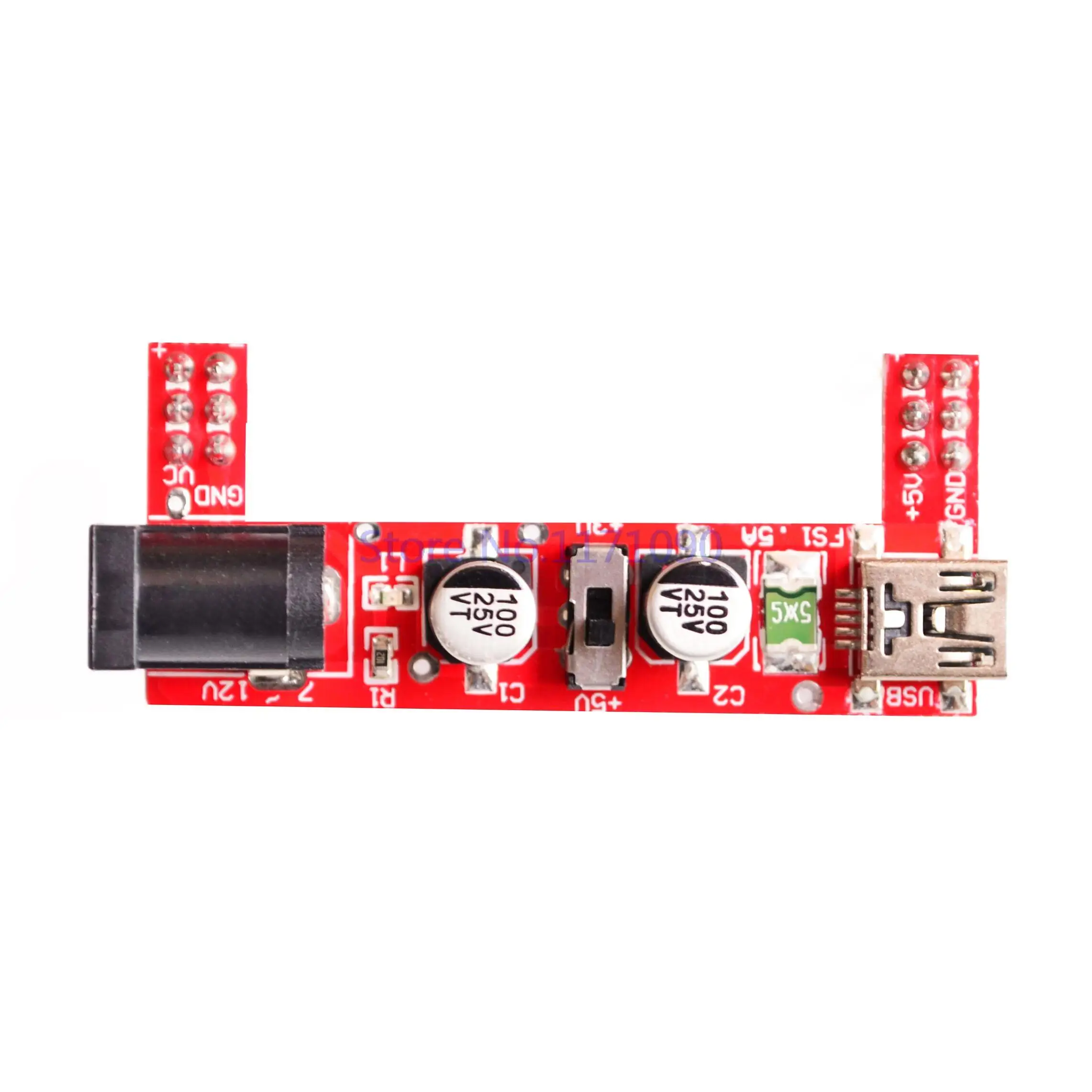 Макетный блок питания 2-полосный 5 В/3 3 В для Arduino | Электронные компоненты и