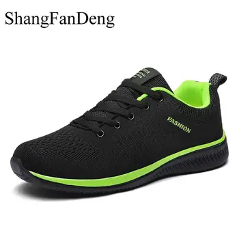 

Men Casual Shoes Plus Size 45 Summer Breathable Sneakers Men Trainers Light Outdoor Zapatos Hombre Black Men Krasovki Spring New