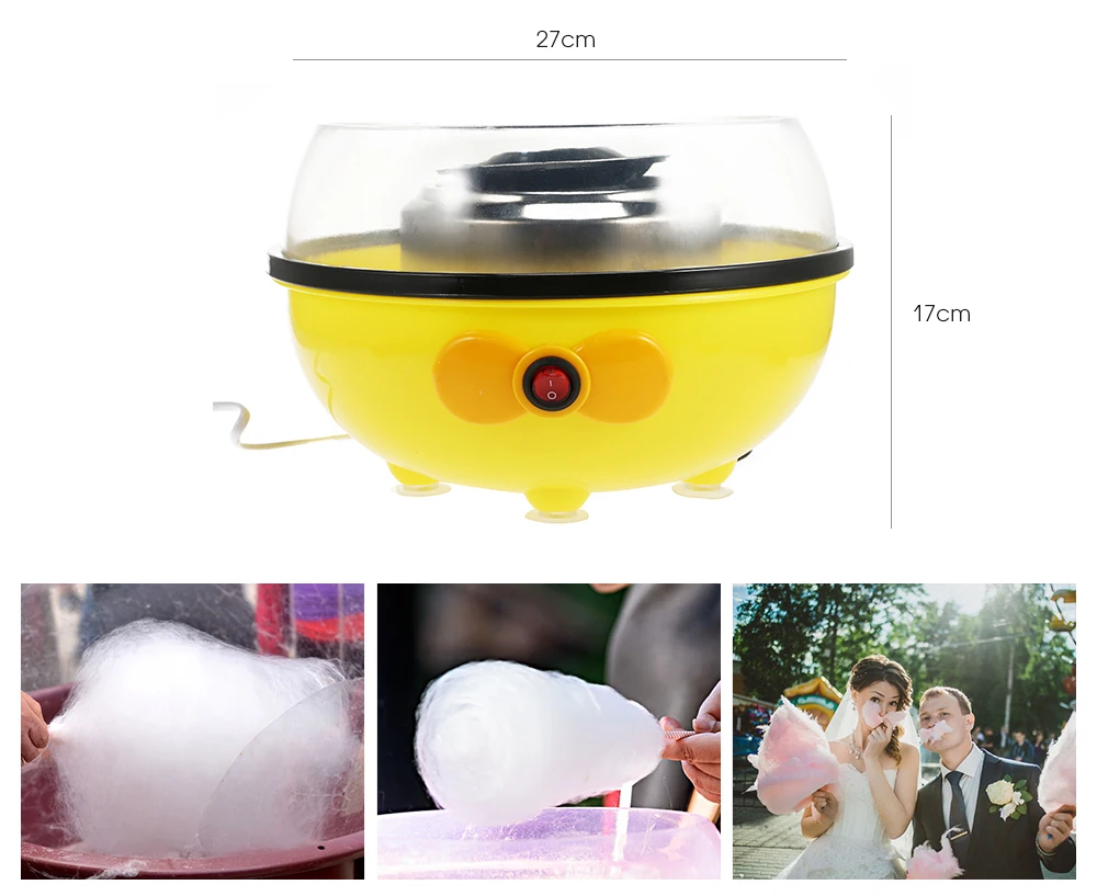 Electric Nostalgia Cotton Candy Maker Machine
