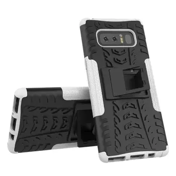 

30pcs/lot PC+TPU 2in1 Hybrid Combo Armor Rugged Stand Case For Samsung Galaxy Note 8