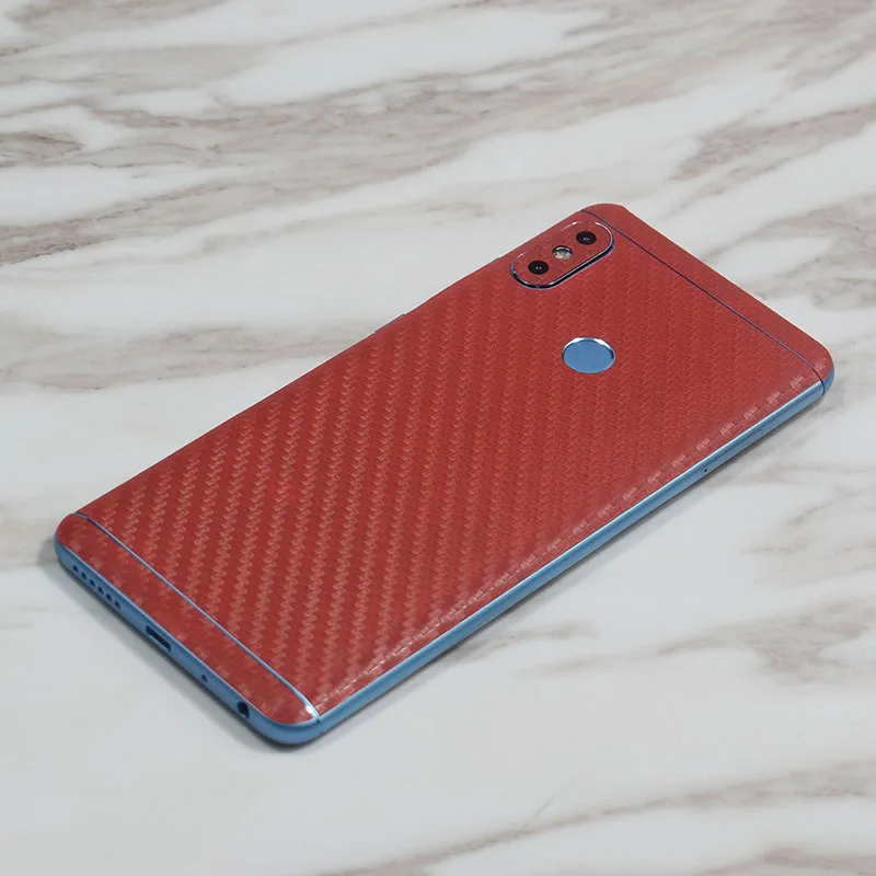 Back Sticker For Xiaomi Redmi Note 5 Pro Redmi 5 Plus Carbon Fiber Skin Back Film For Xiaomi Mi 8 A2 MiX 2 MiX 2S Back Sticker (2)