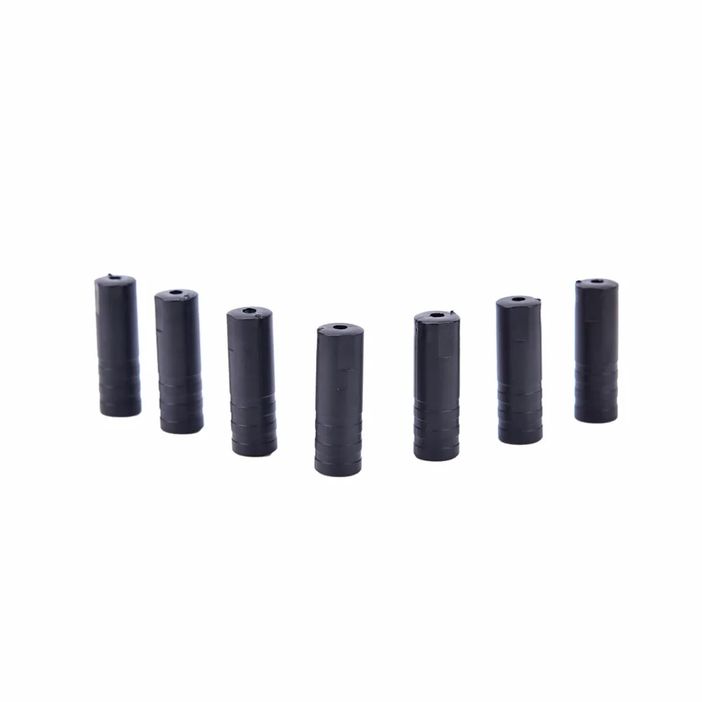 100x 4mm Bike Bicycle Cycling Brake Cable Crimps Housing Plastic End Tips Cap Gw
