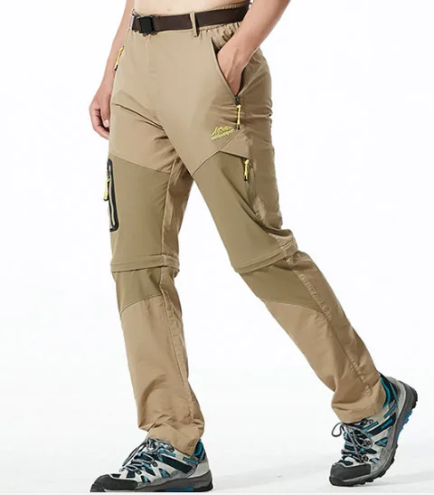 DIRENJIE мужские новые летние велосипедные треккинговые брюки походные брюки для занятий спортом на открытом воздухе быстросохнущие для кемпинга рыбалки размера плюс 5XL P9