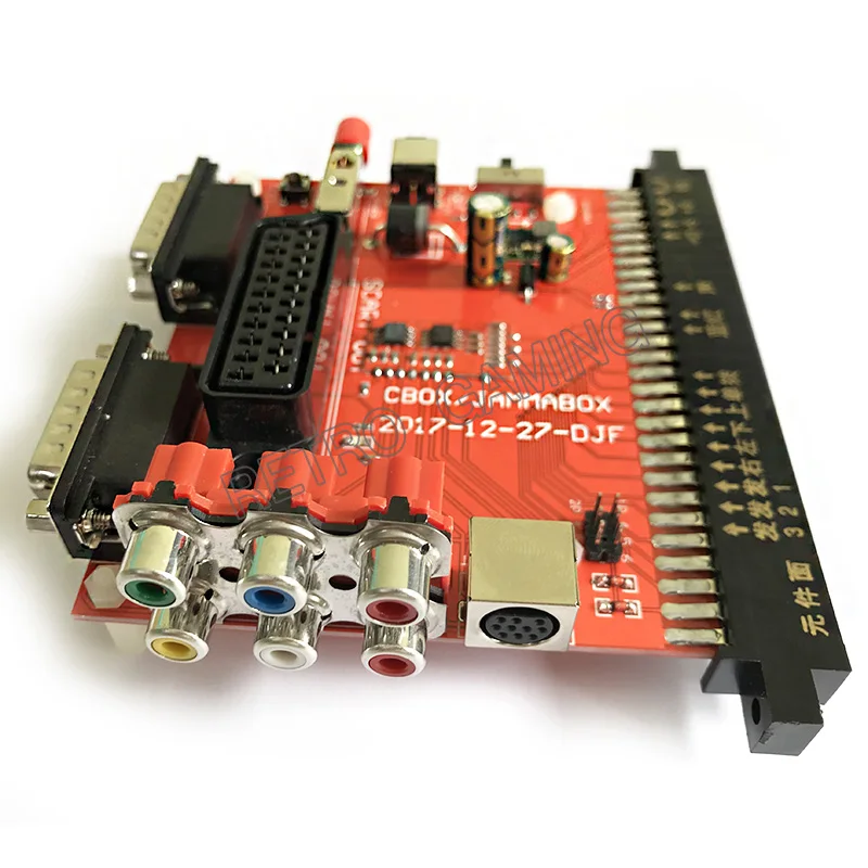 1 шт. JAMMA в дБ 15pin Joypad Конвертация платы JAMMA CBOX конвертер SCART выход для любого JAMMA аркадная игра PCB SNK материнская плата