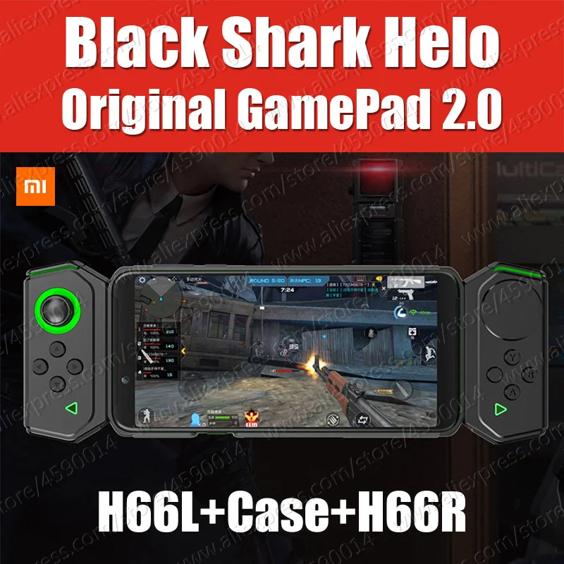 

AWM-A0 Original Xiaomi Black Shark Helo Case Gamepad 2.0 H66L H66R Take Control Bluetooth Rocker 340mAh