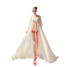 Пляжный купальный костюм, бикини, купальный костюм,, Женская пляжная одежда, однотонная тонкая белая Пляжная накидка