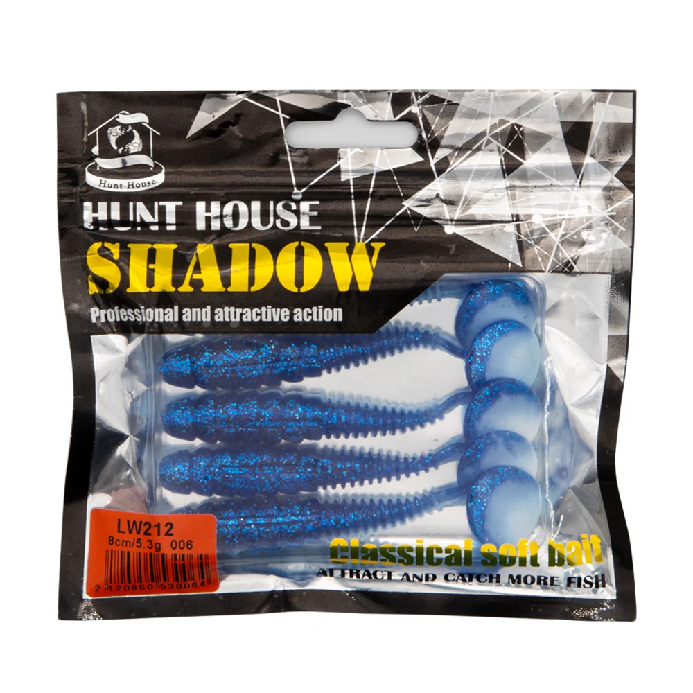 Приманка HUNTHOUSE easy shiner shad 3 шт./лот мягкая плавающая приманка для рыбалки с басами