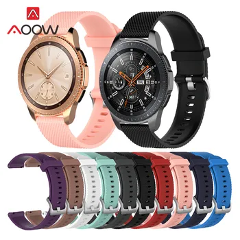 

20mm 22mm Silicone Watchband for Samsung Galaxy Watch Garmin Amazfit Replacement Bracelet Watch Band Strap for Gear Sport S2 S3