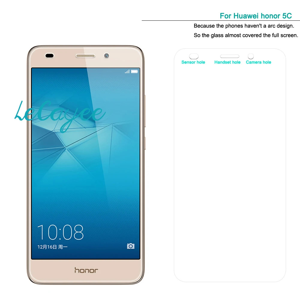Ultra-thin Hgh Grade Tempered Glass For Huawei honor 5C honor 3C 3X 4C 4X 4A 5A 6 X 7 8 Screen Protector HD Scratch Proof Glass (7)