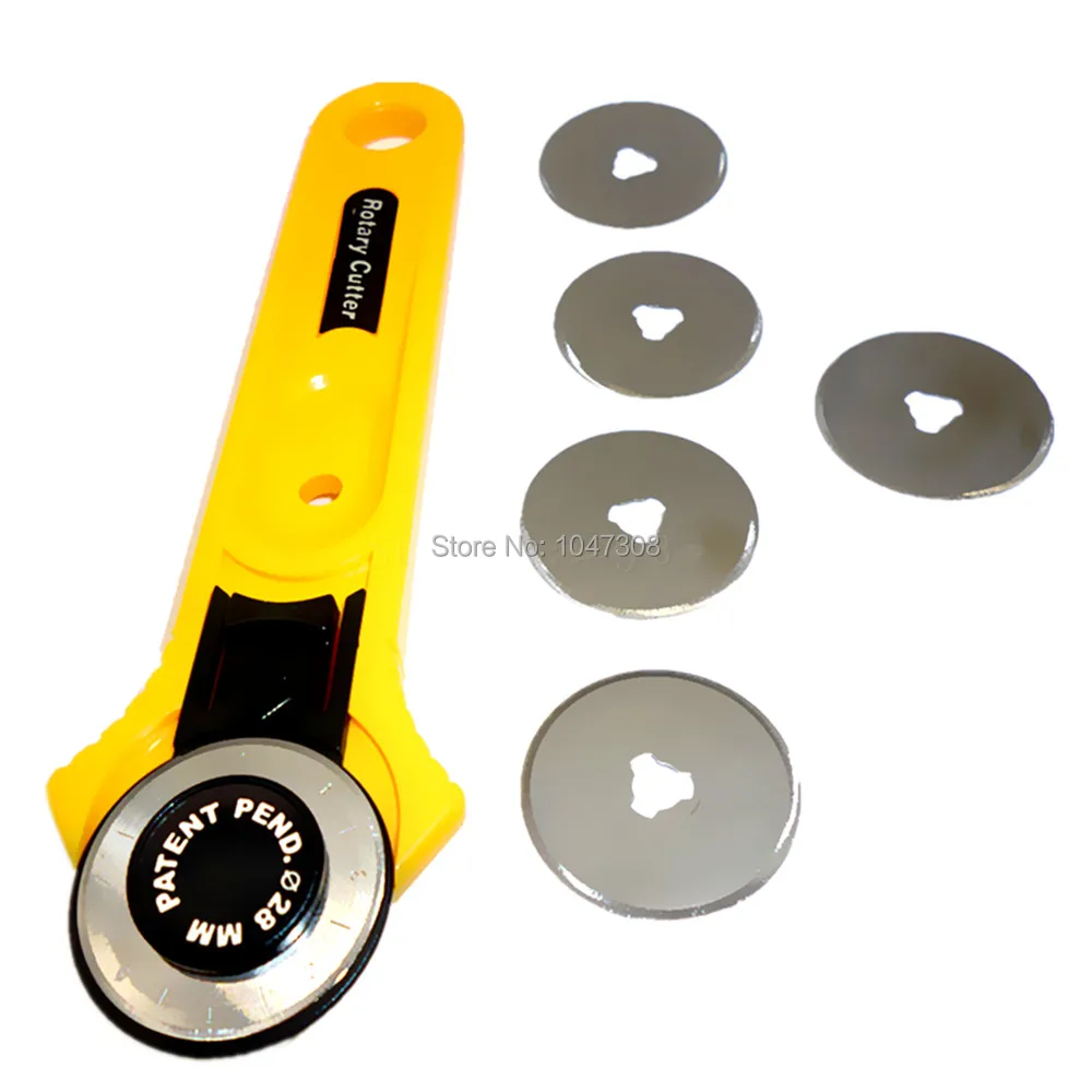 5pcs 28mm Patchwork Rotary Cutter Blades Circular Cutters Blade For