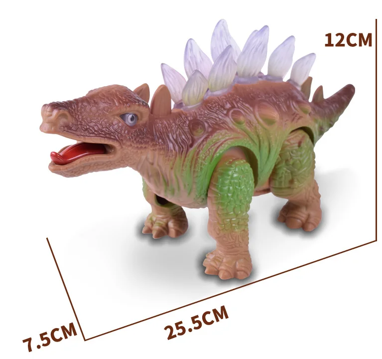 Люминесцентные Электрический Динозавров светящиеся ходить будет рев пластиковая модель игрушки для детей эмуляции Электрический свет до