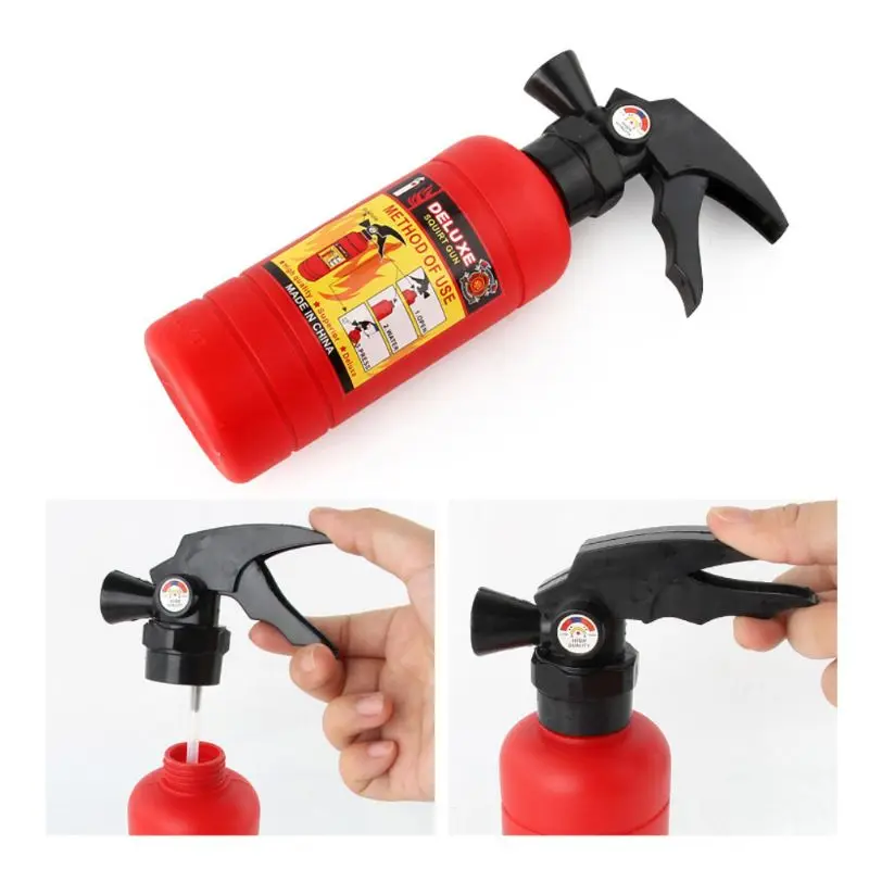 4Pcs/set Children Firefighter Fireman Cosplay Toys Kit Fire Extinguisher Intercom Axe Wrench Gifts for Kids