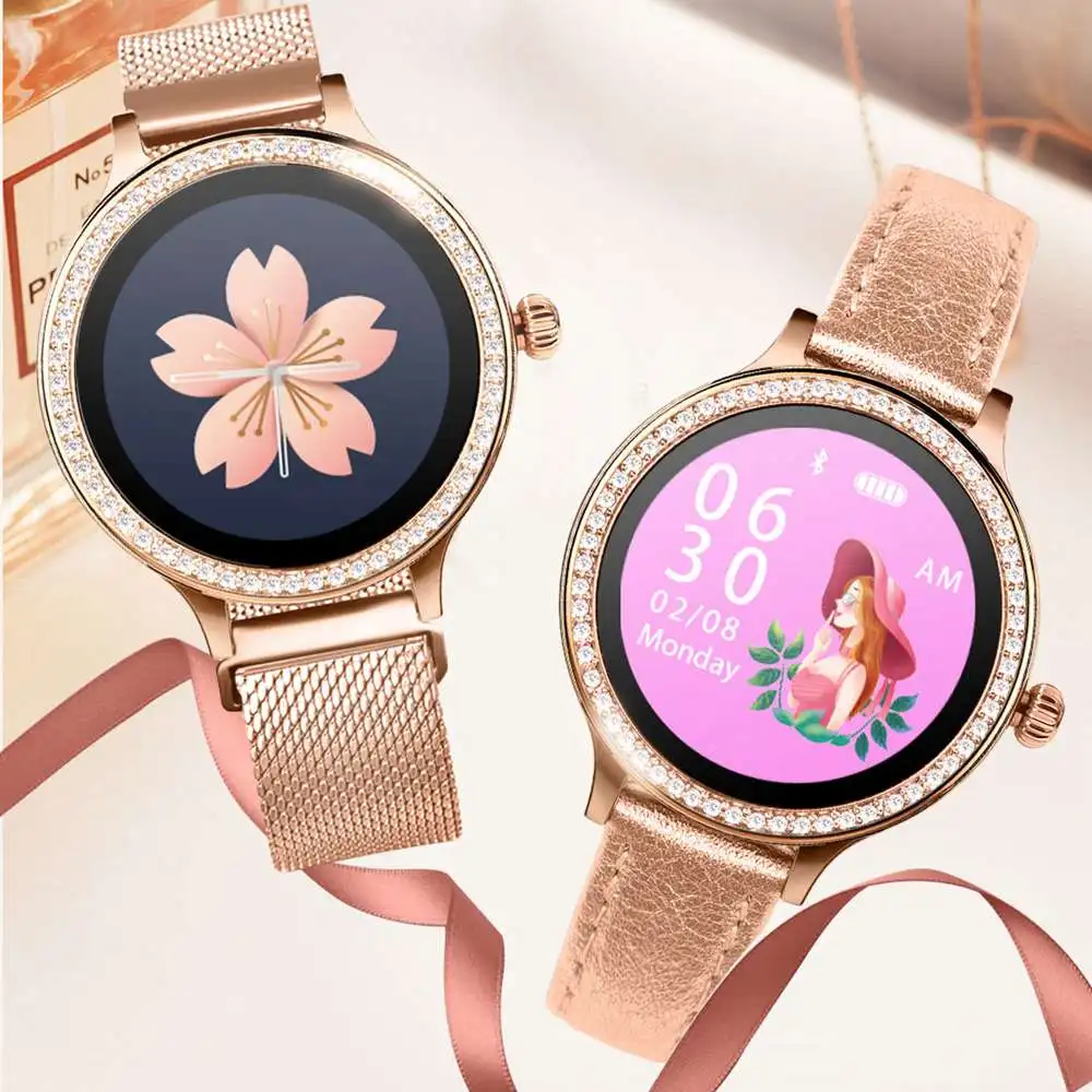 

M8 Smart Watch Women IP68 Waterproof Lady Smart Band Heart Rate Monitor Fitness Tracker Health Bracelet Wristwatch 2019 pk h8 q8