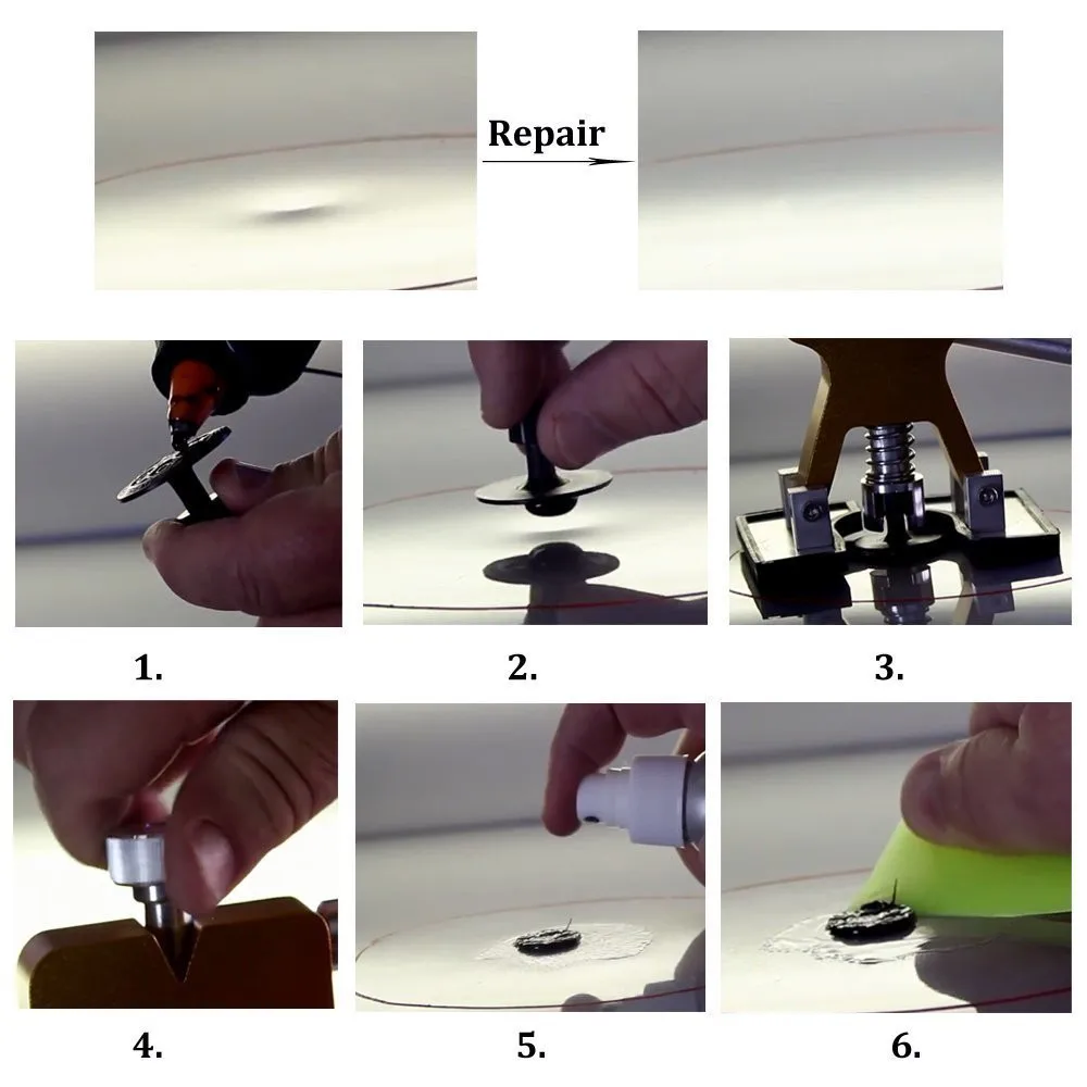 29pcs PDR Tool Hail Damage Repair Kit Auto Car Dent Removal Dent Puller Kit Fix Ding PDR Dent Lifter Paintless Hail Repair Tool  (3)