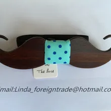 Камуфляжный рисунок деревянный галстук-бабочка для модная обувь для мужчин и женщин с индивидуальные деревянный галстук-бабочка подарок на год