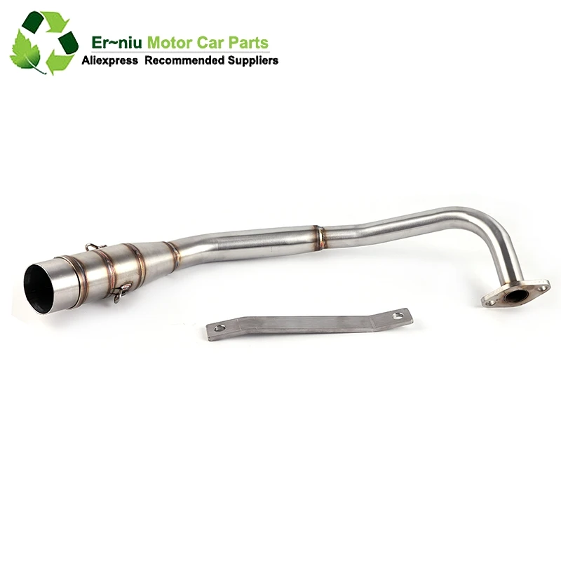 

Motorcycle Exhaust Slip-On Modified Front Middle Link Pipe Muffler For HONDA SH150 SH150I sh125i
