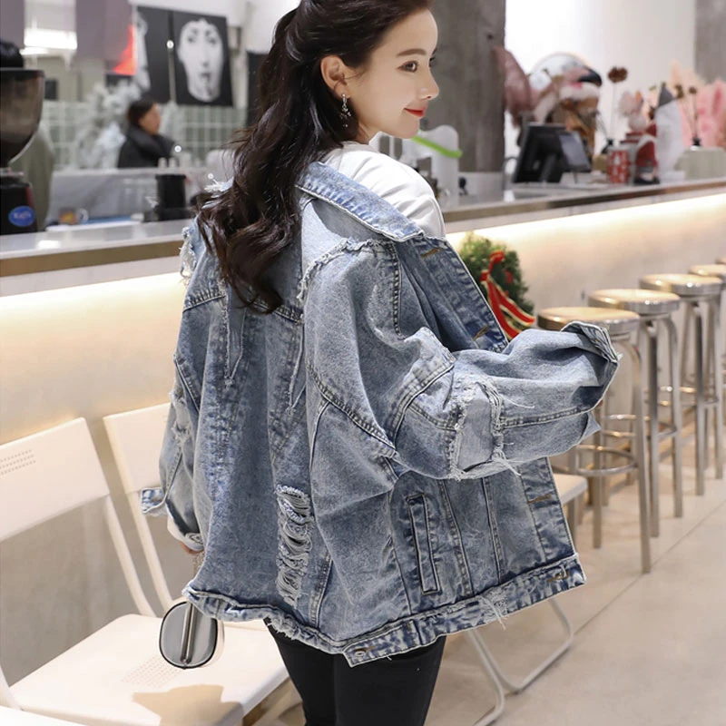 denim jacket cutting