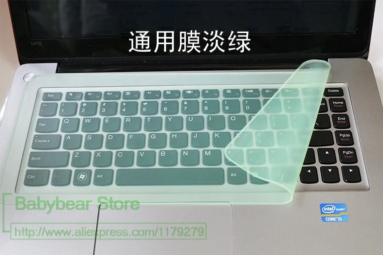 Силиконовый чехол-клавиатура для ноутбука Apple Macbook Dell Inspiron Hp Pavilion lenovo Ideapad 17 15 14 13 12 дюймов