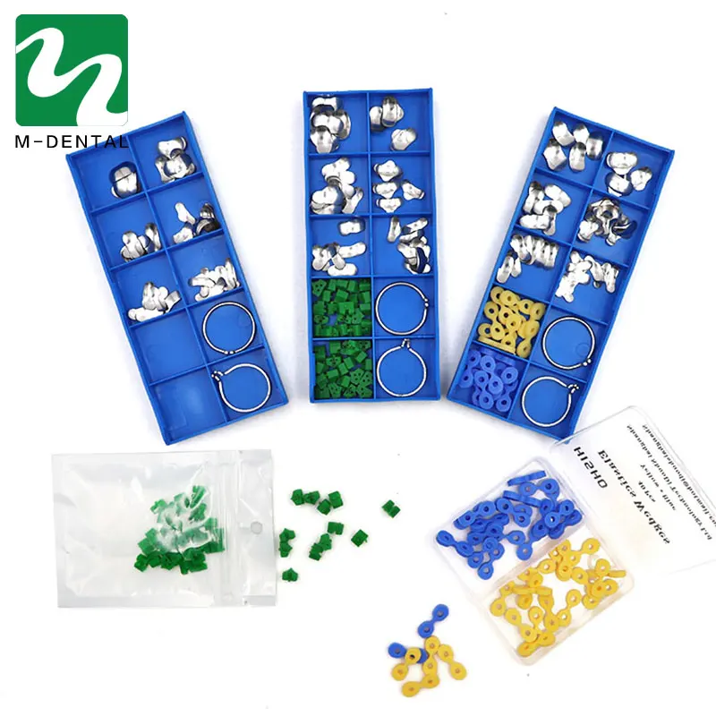 

Silicone Add On Wedges Dental Interdental Wedge Elastic Rubber Fixing Wedges Sectional Contoured Matrices Dentistry Accessories