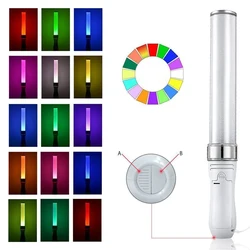 15 Colors Change LED Glow Celebration Home Light Stick Party Wedding Battery Powered Fluorescent Camping Vocal Concerts Decor