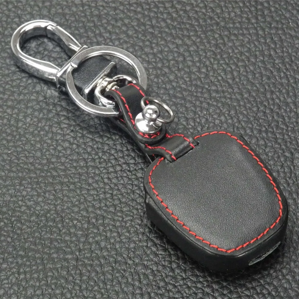2 кнопки дистанционного кожаный чехол для ключей автомобиля Lexus ES GX Toyota RAV4 Camry