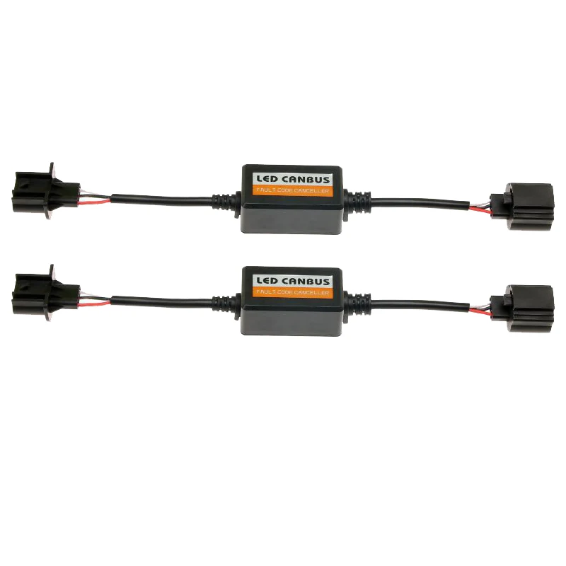 

Meetrock 2 pcs led car headlight h4 h13 9004 h1 h7 h11 canbus no error flicker universal decoder for all kinds of cars