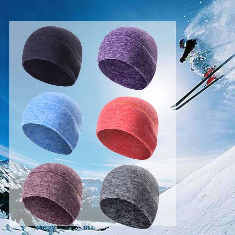 

Winter Cap Cycling Windproof Warm Hat For Men Women Fleece Outdoor Sport Warm Anti-Cold Hats Riding Bicycle Durable Headband New
