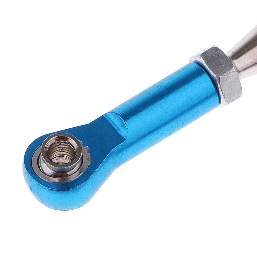 6Pairs Metal Front Rear Link Rods Linkage Turnbuckle 166617 166017 106017 for Redcat HSP RC Truck