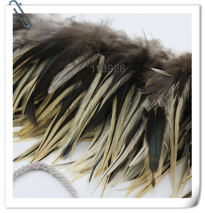 Wholesale 10 bundle natural Rooster feathers 4 6" Chicken Feather