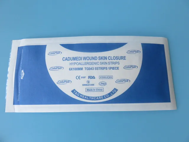1pcs 6mm 12mm*100mm foreign trade health seam-free beauty tape surgery postpartum skin wound strip pull tight anti-speed