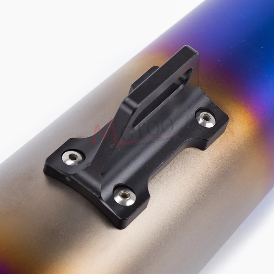 Motoo-envío libre 61mm Acero inoxidable universal escape moto motocicleta motocross scooter escape silenciador Motoo-envío libre 61mm Acero inoxidable universal escape moto motocicleta motocross scooter escape silenciador
