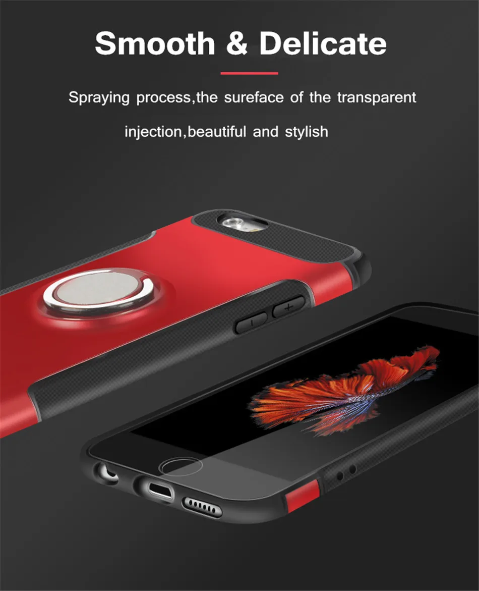 luxury ring iphone 7 plus phone case4