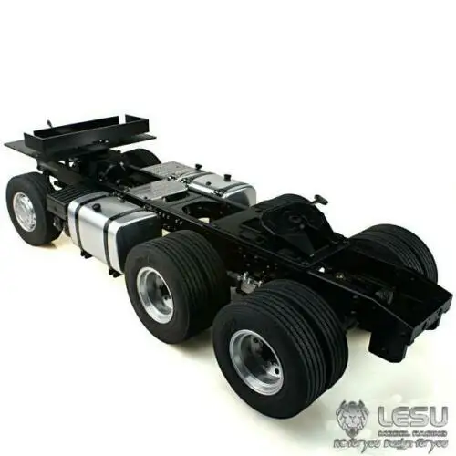 LESU 1/14 6*6 Металлическое шасси для DIY Tamiya Scania Модель RC тягач самосвал TH10221 | Игрушки и