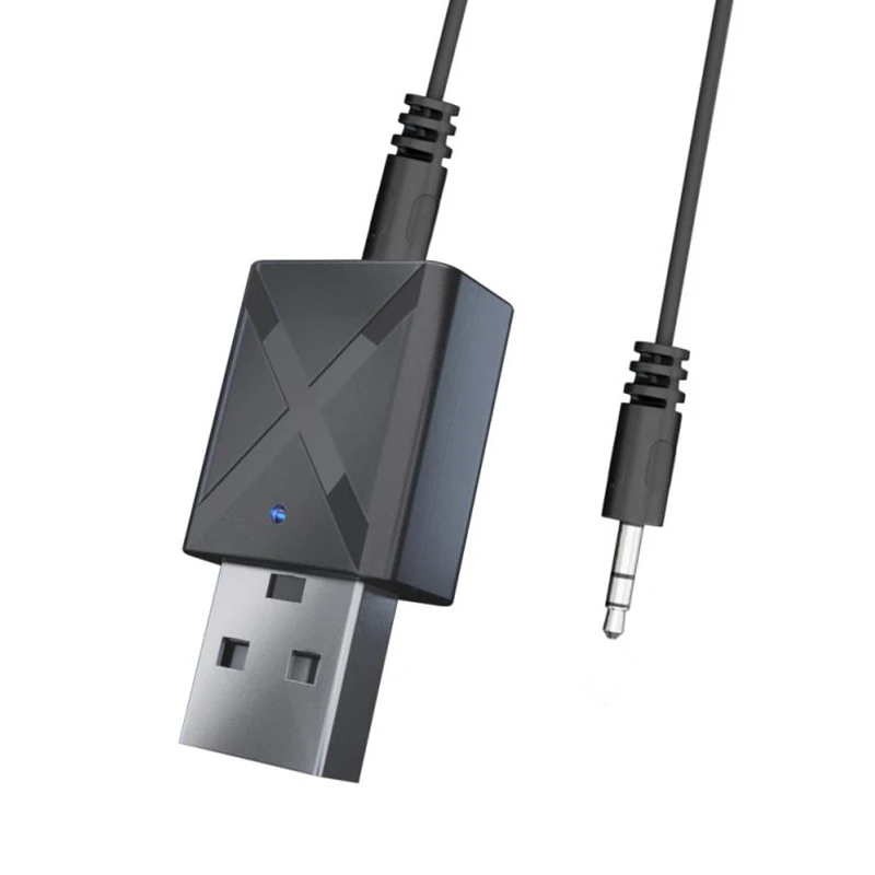 Bluetooth 5 0 аудио приемник передатчик Мини 3 мм AUX Стерео для ТВ ПК беспроводной