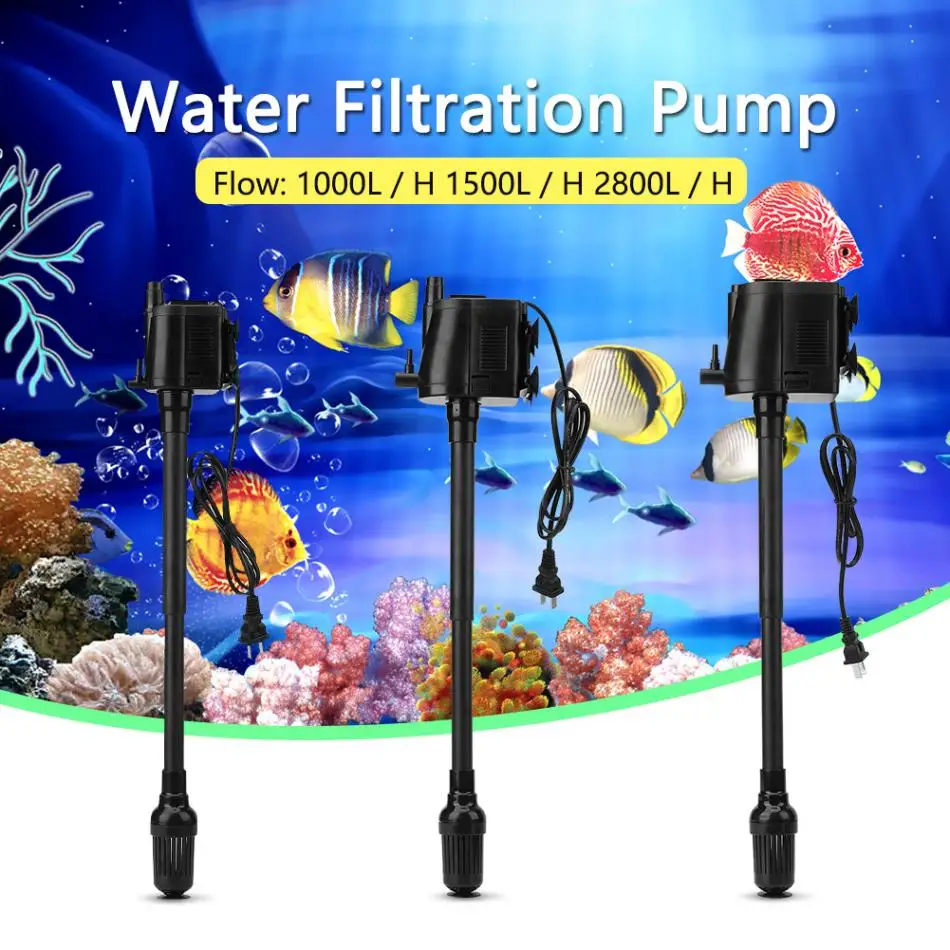 220V Fish Tank Filter Aquarium Filter Aquarium Air Pump for Water