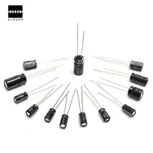 Hot Sale 130Pcs 0.1uf-470uf Electrolytic Capacitor Assortment Kit Set 13 Values Each 10 High Quality