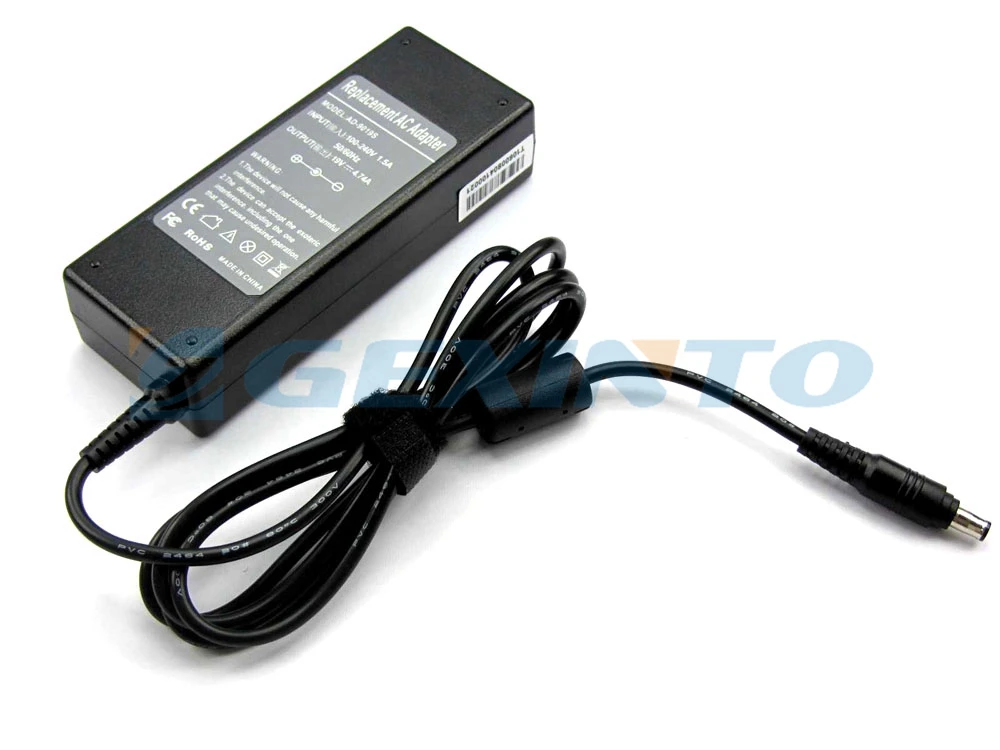 Tanie 19V 4.74A 90W zasilanie prądem zmiennym adapter do samsunga ładowarka do laptopa RF509 RF510 RF511 RF512 RF710 RF711 RF712 RV508 RV509E RV509I RV510