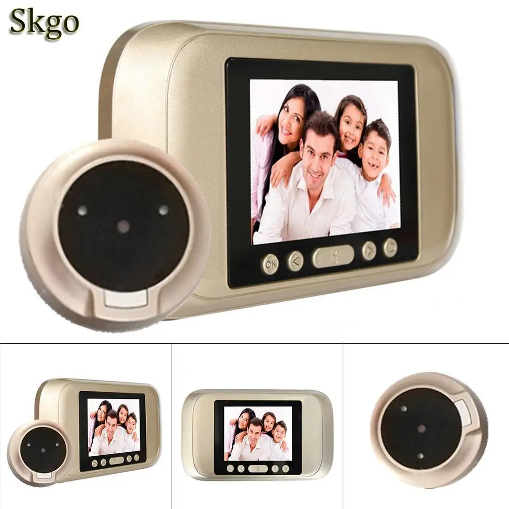 

HD Smart Home 3.5 Inch Visual JPG/AVI User Manual Monitoring Maximum Support 32G Electronic Doorbell 90Degree