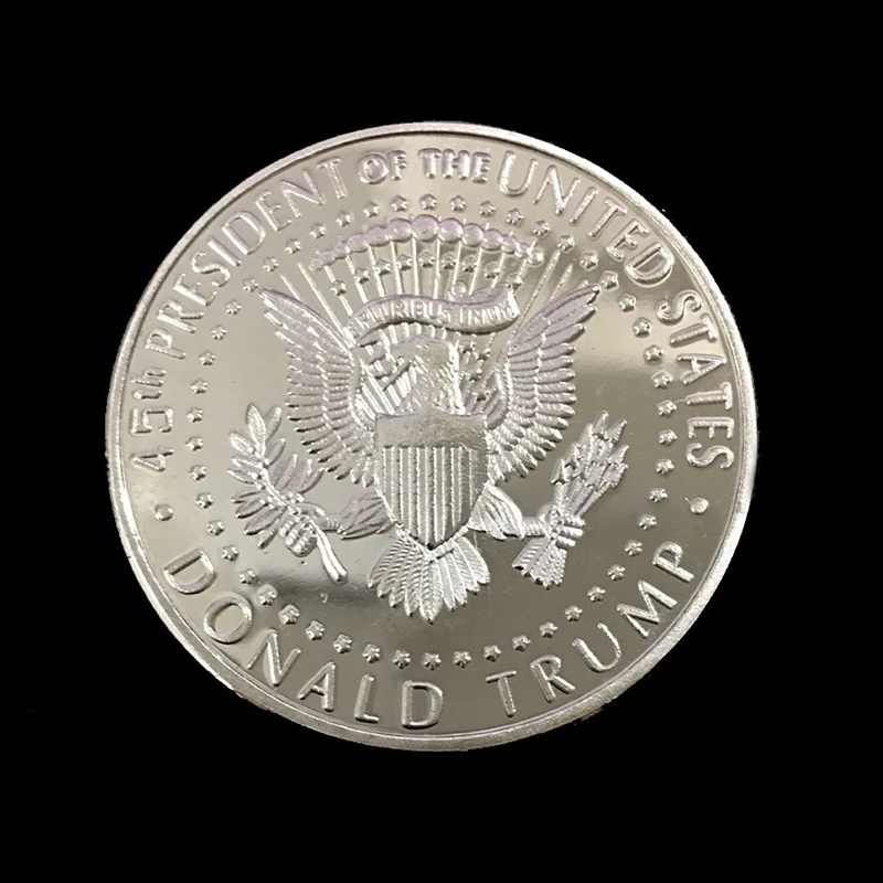 Новые Trump монеты с изображением президента коллекционный Подарочный металлический монета художественная коллекция физических золотых памятных монет
