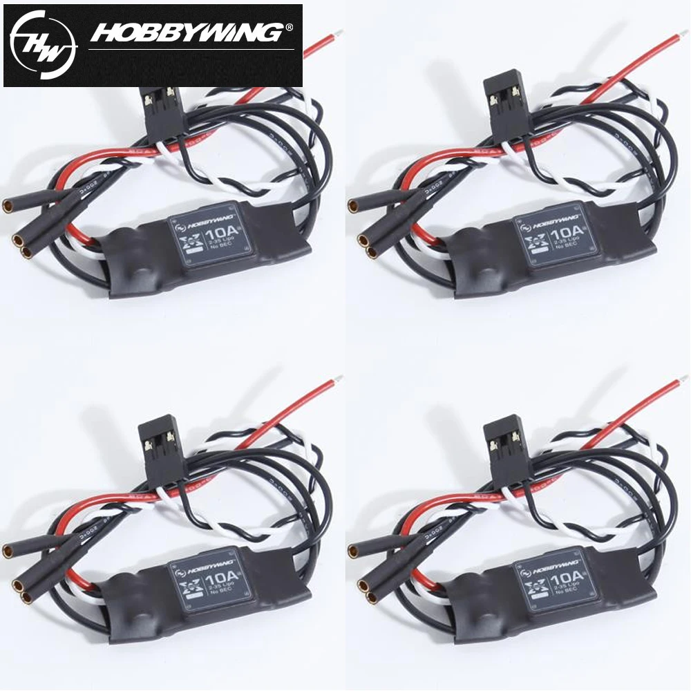 

4pcs/lot 100% Hobbywing XRotor 10A 15A 20A 40A Brushless ESC 2-3S Speed Control for RC Quadcopter Multicopter QAV 250