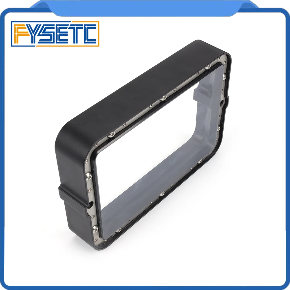 Материал стойки черный для Wanhao D7 DLP SLA 3d принтер Анодированная Алюминиевая смола НДС стальное кольцо установлен металлический Фотон FEF пленка