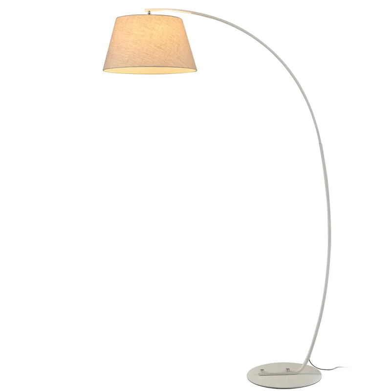 

Modern Fishing Floor Lamp black white lampshade Twiggy Terra floor lamp Living Room reading bedroom standing lamp free shipping