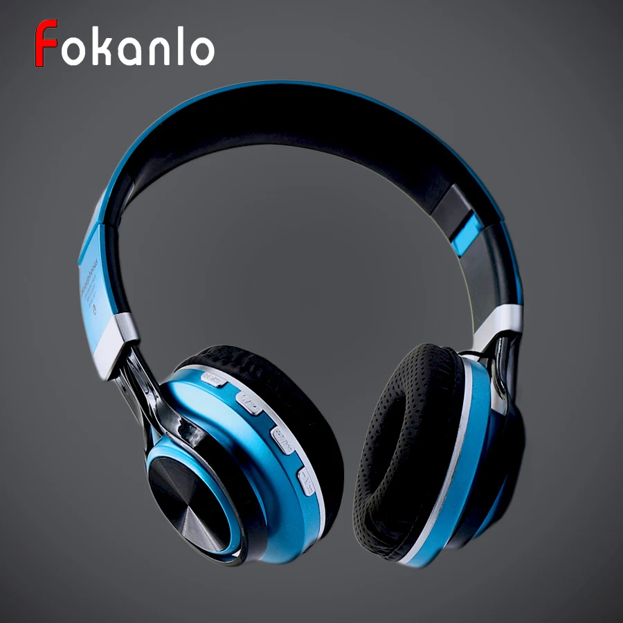 Bluetooth headphones with microphone Support TF card FM Radio Wireless bass headset for mobile phone PC TV MP3 xiaomi | Электроника
