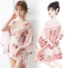 2019 New Hot Japan Style Sex Women Kimono 1 set Exotic Costumes Sakura Muti colors Mujer